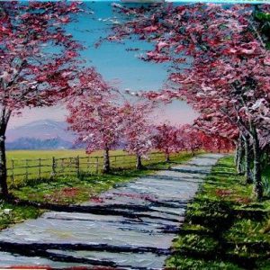 The Cherry Blossom Walk, Killarney