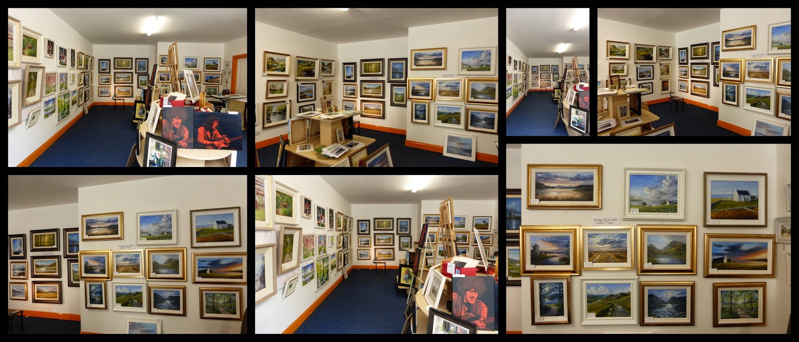 Exhibition at the Back Lane Gallery, Killarney
