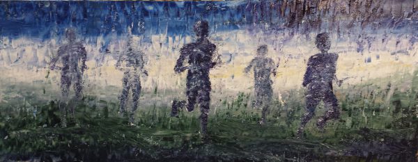 The Mountain Runners 70x23cm