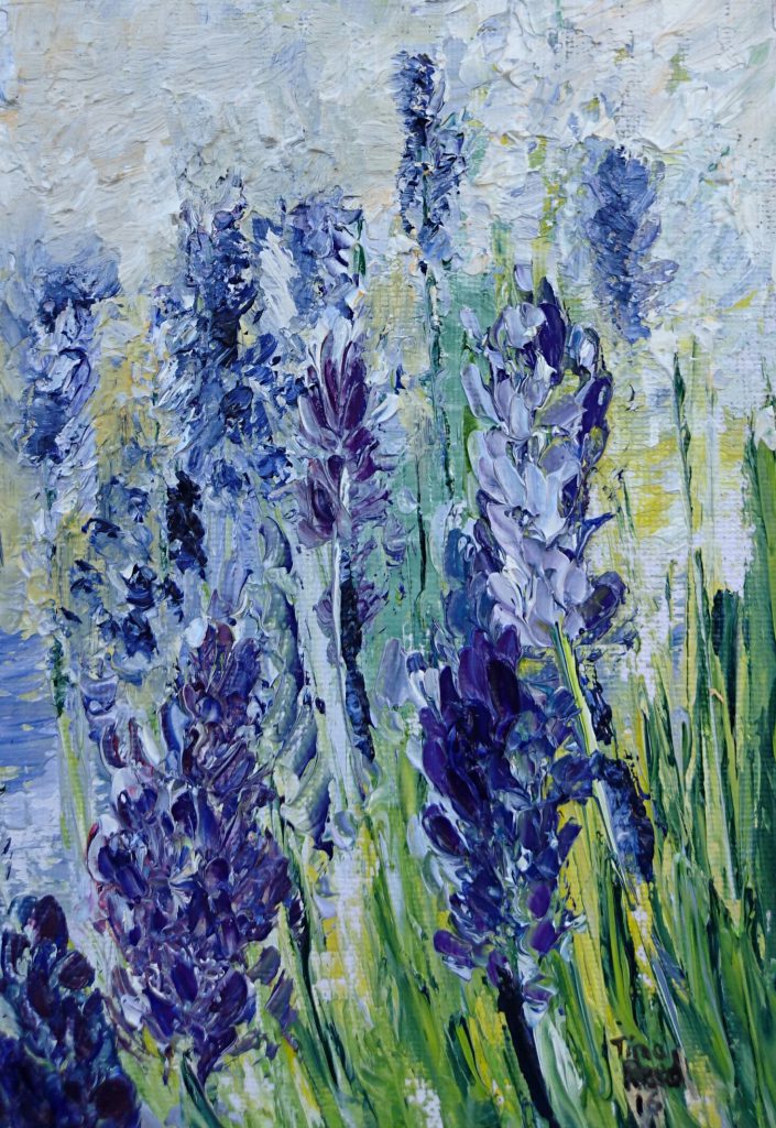 Lavender Mist 13x18cm - Tina Reed Artist