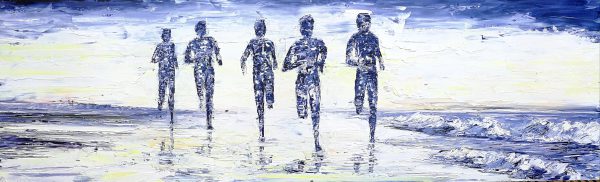 The Beach Runners 30x100cm