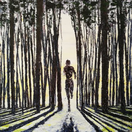 Out of the Woods 40x40cm