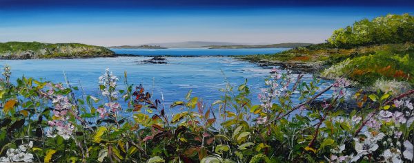Blackberry Blossom at the Cuinne 100x40x4cm