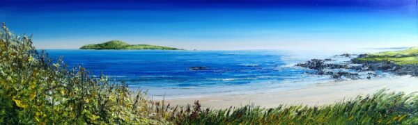 Looking West Over Silver Strand 100x30cm
