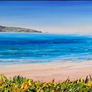 Towards Cape Clear, Silver Strand 30x120cm