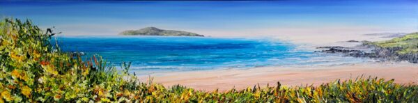 Towards Cape Clear, Silver Strand 30x120cm