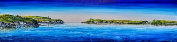 Heading Back To Sherkin Island 120x30cm