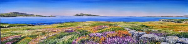 Sherkin-Looking West From The Bridge 30x120cm