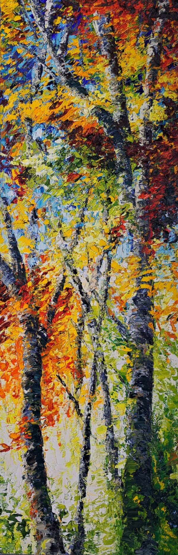 Autumn, The Ancient Woodlands of Ross Island 23x100cm