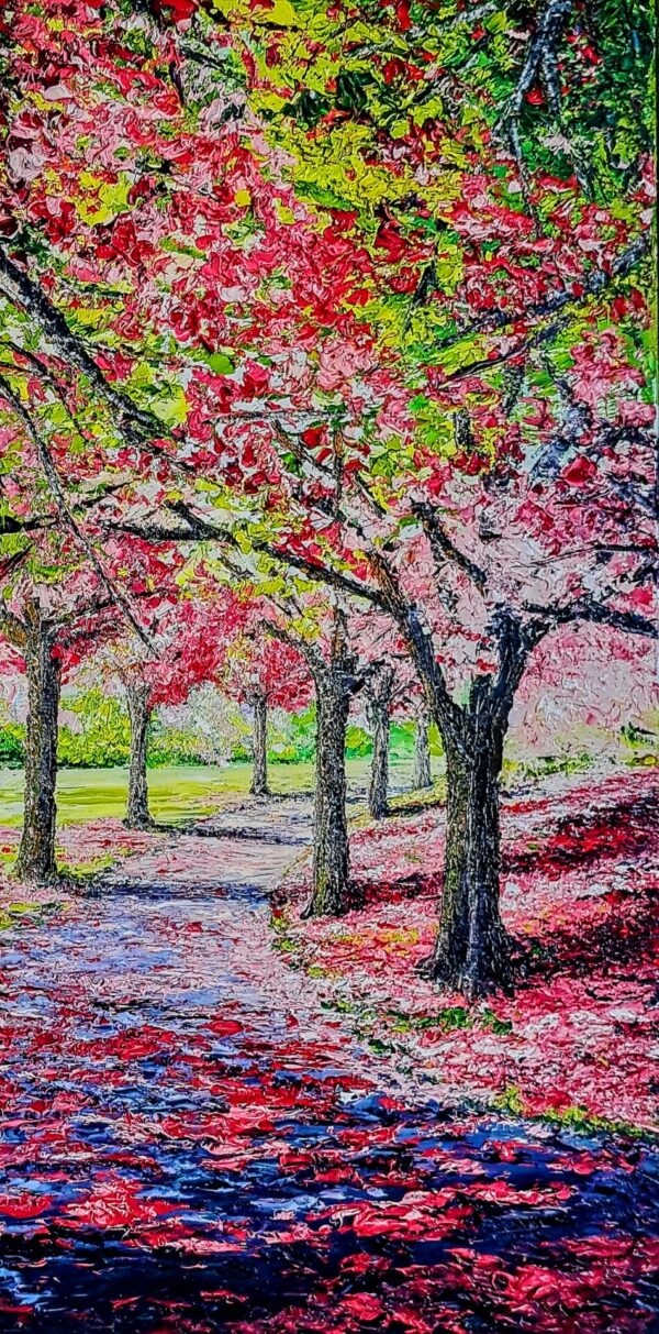 The Cherry Blossom Colonnade 30x60cm