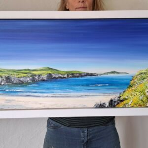 Early Morning Light, Cow Strand Sherkin Island 40x150cm