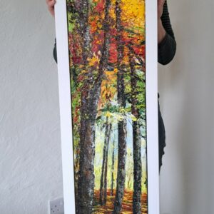 Autumn, The Ancient Woodlands of Ross Island 23x100cm