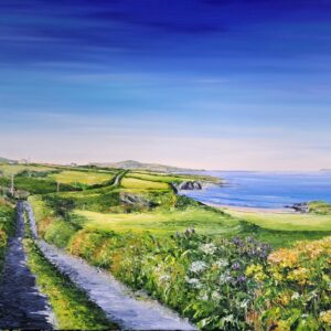 Looking West Towards Cape Clear 80x120cm
