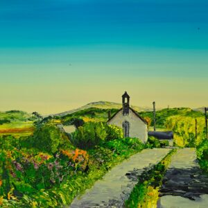 St Mona's, Sherkin Island 40x60cm