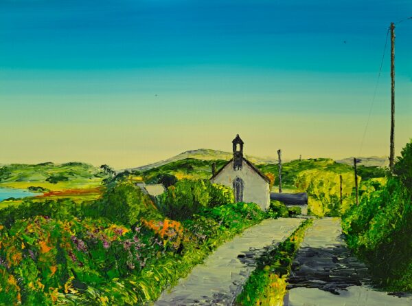 St Mona's, Sherkin Island 40x60cm