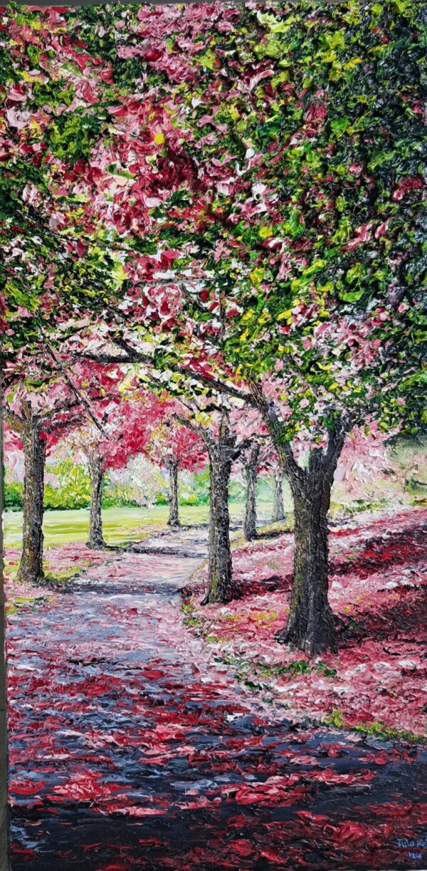 The Cherry Blossom Colonnade 30x60cm