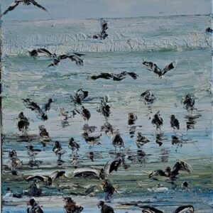 Alighting On The Shore 30x100cm