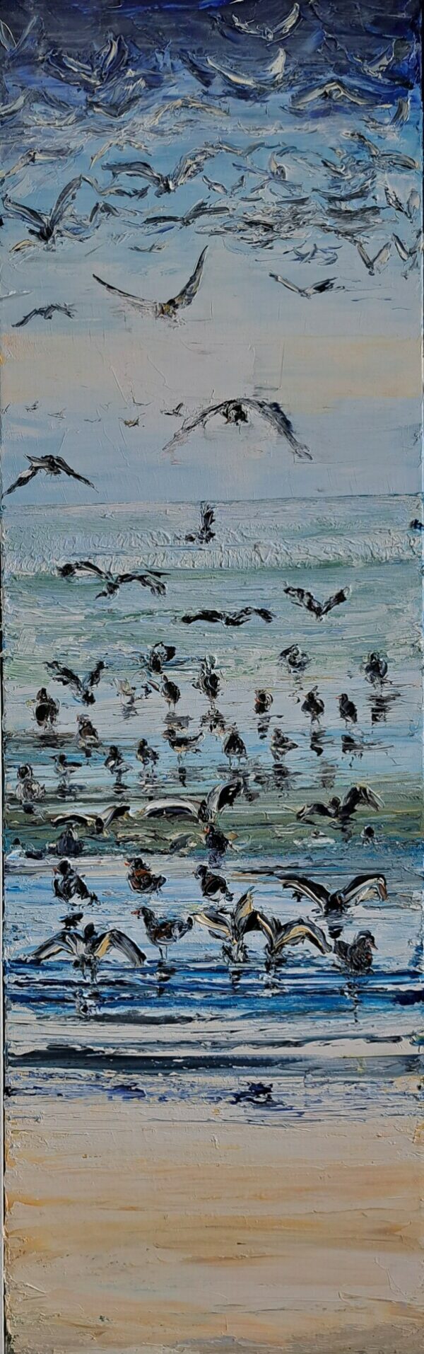 Alighting On The Shore 30x100cm