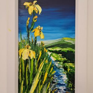 Yellow Iris Farranacoush Sherkin 20x40cm - Image 2