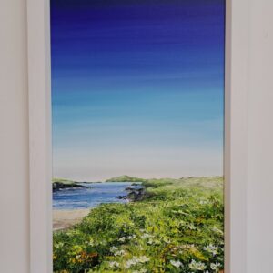 Out Towards Cape Clear from Cow Strand, Sherkin 30x60cm - Image 2