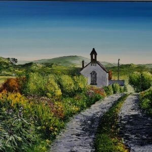 St Mona's Church Sherkin Island Print 20x30cm