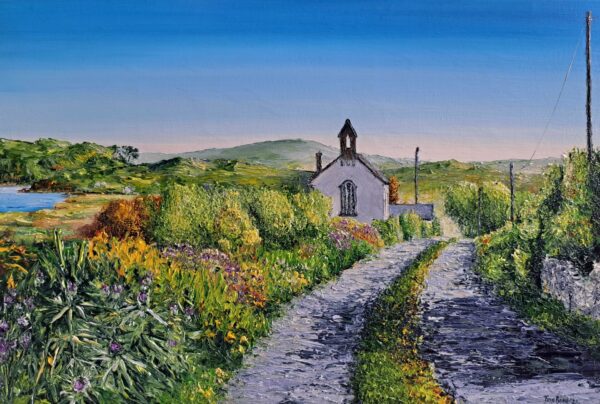 St Mona's, Sherkin Island 40x60cm