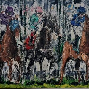 And They're Off! Killarney Races 40x150cm - Image 4