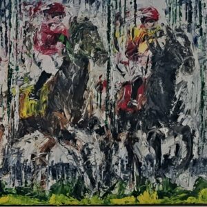 And They're Off! Killarney Races 40x150cm - Image 3
