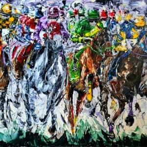 Race Of The Day! Cheltenham 50x70cm