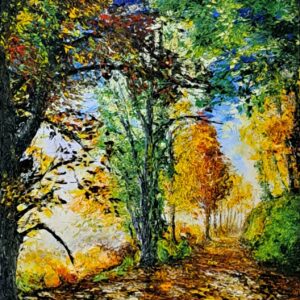 Softly Through The Autumn Light 40x60cm