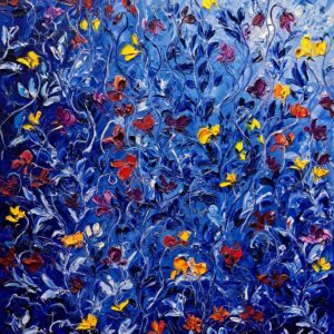 Visions In Blue 40x50cm