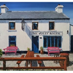 The Jolly Roger, Sherkin Island 60x40cm