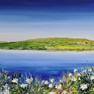 Passing The Cuinne On The Way Home, Sherkin Island 40x150cm